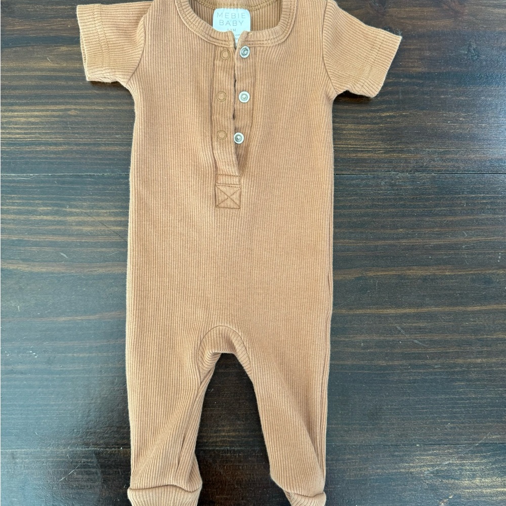 Mebie Baby romper mustard